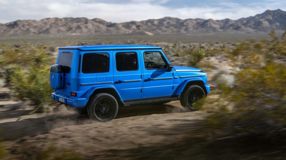 Η ηλεκτρική Mercedes G-Class ήρθε με 4 μοτέρ και κολοσσιαία ροπή! 